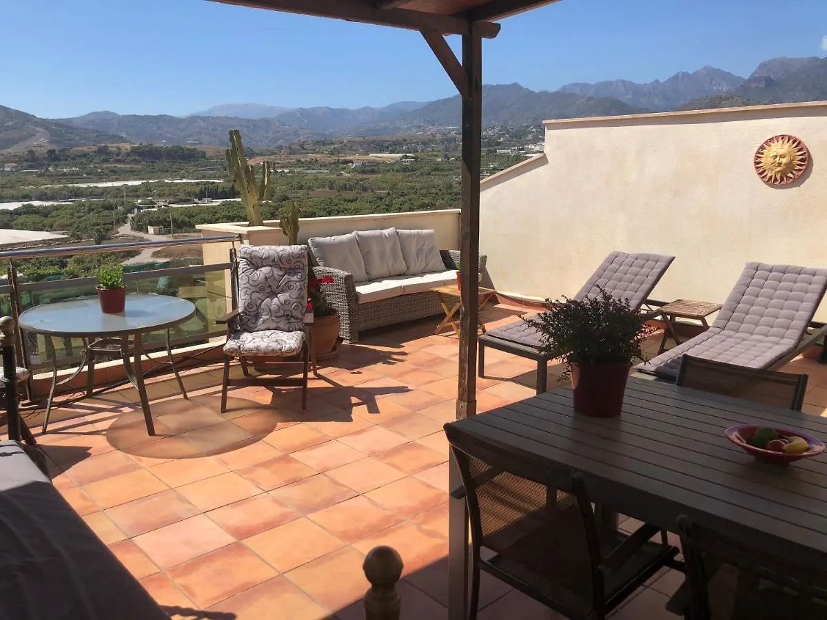 Apartamento Mirador Penthouse, centro y mar, terraza grande Nerja España